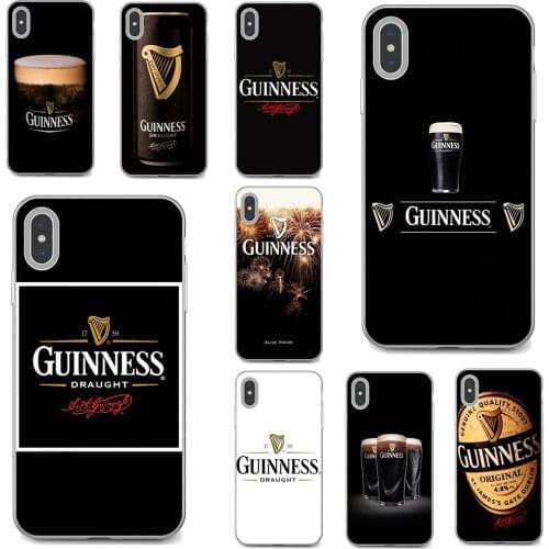 Flexible-guinness-beer Soft Shell Cover For Huawei Mate 20 30 40 7 8 9 10 Lite Pro P Smart 2018 2019 Plus G7 G8