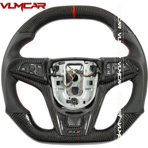 Customized Carbon Fiber Steering Wheel For Chevrolet Camaro ZL1/ Suitable All Models