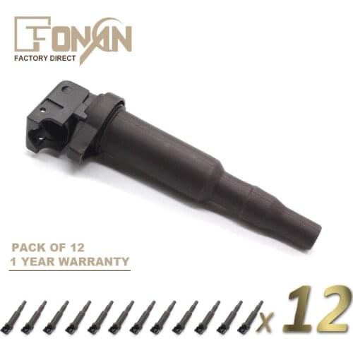 X12 Engine Ignition coil For BMW 120I 525I 320 325 330 M3 X5 Z3 Z4 Z4 2.0 2.2 2.5 3.0 3.2 3.5 12131712219 12131712223 0001584803