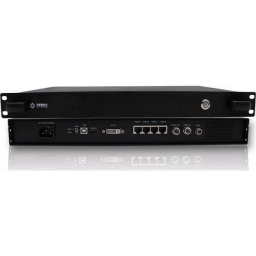 Linsn TS952 sender box with four network ports sending card 2.6 millions pixels support single double and full color LED screen