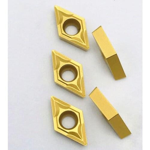 DCMT070204 UE6020 High Precision Milling Metal Turning Tool DCMT 070204 General CNC Lathe Parts Carbide DCMT Turning Tool