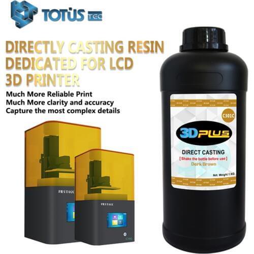 Newest Great Compatibility Castable LCD 3D Printing Resin C301C