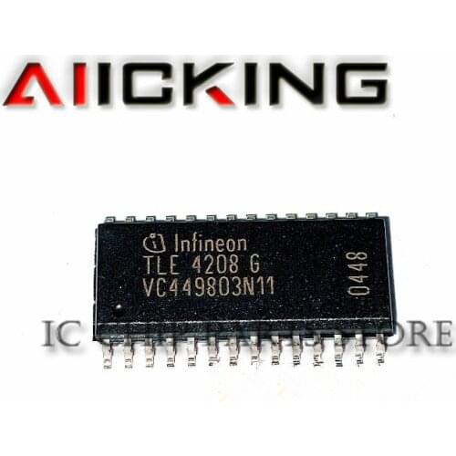 TLE4208G Free Shipping 10pcs/lot TLE4208G TLE4208 28Pin IC chip SOP-28 100% Original in stock