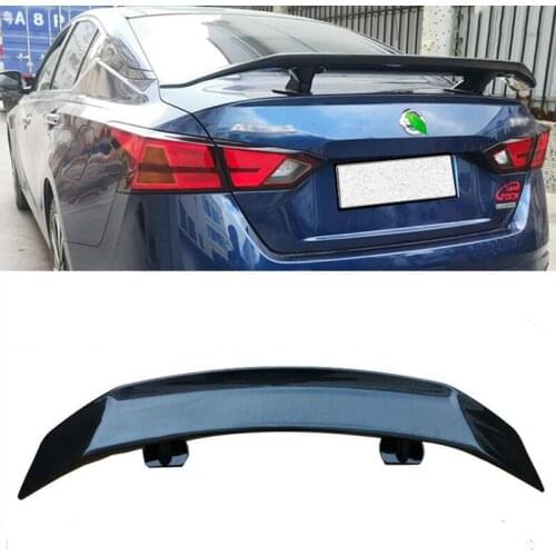 FOR Universal GT Spoiler Wing NEW Nissan Altima Teana CAR Trunk REAR Lip Tail FIN ABS Material Spoiler Accessories 2006