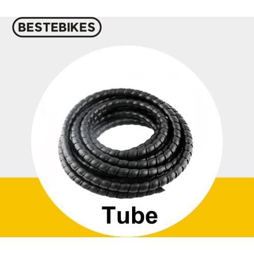 1m Line Organizer Pipe Protection Spiral Wrap Winding Cable Wire Protector Cover Tube Black