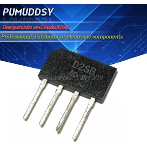 10PCS D2SB60 ZIP-4 D2SBA60 ZIP D2SB 60