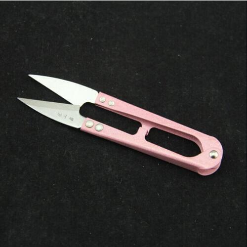 12 pcs lot zhangxiaoquan anti rust carbon steel U shape spring stitch sewing scissors yarn thread cutting clipper