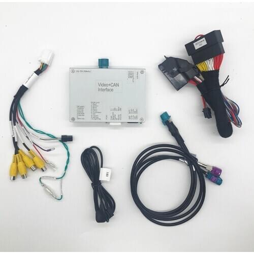 Car Smart Front/Rear View Camera Interface Adapter For Ford Edge Explorer F150 Focus Kuga Mustang Sync 3 With Parking Guidelines