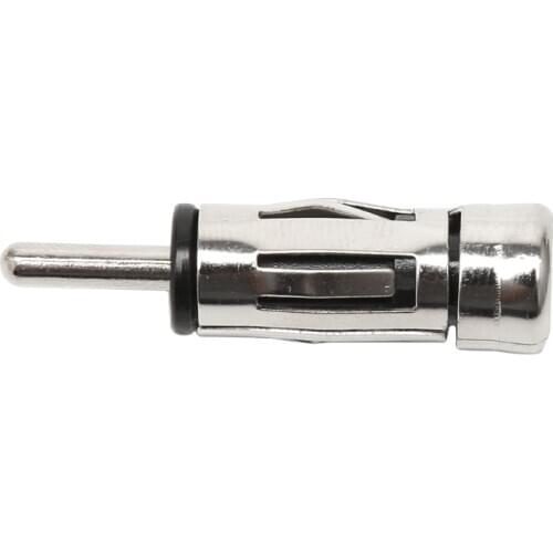 Car Vehicles Radio Stereo ISO To Din Aerial Antenna Mast Adaptor Connector Plug Q9QD