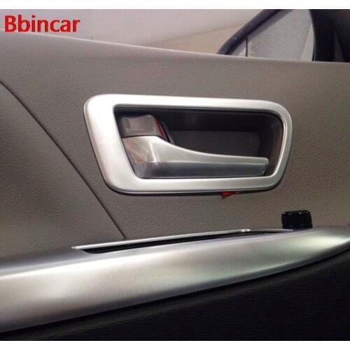 Bbincar ABS Chrome Front Side Door Handle Bowl Plating Cover Trims For Toyota Sienna 3th GEN 2010 2011 2012 2013 2014 2015 2016