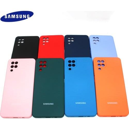 A22 A32 5G Phone Case Original Samsung Liquid Silicone Soft TPU Cover High Quality Shockproof Shell For Galaxy A 32 A 22 Protect