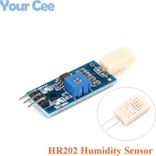 HR202 Humidity Sensor HR202 Humidity Resistor Humidity Detection Module DC 3.3V-5V
