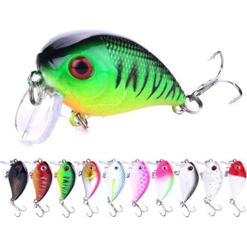 HEGNJIA 1PC crankbait fishing lures 4.5cm/7g wobbler mini hard bait artificial carp fishing pesca fishing tackle