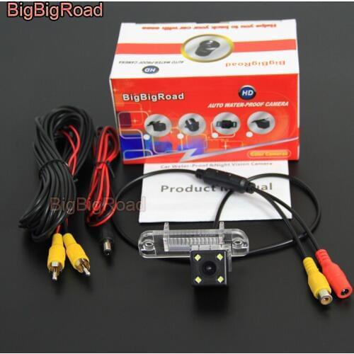 BigBigRoad Car Rear View Reverse Parking Camera For Mercedes Benz M ML ML450 ML350 ML300 ML250 W164 Night Vision Backup Camrea