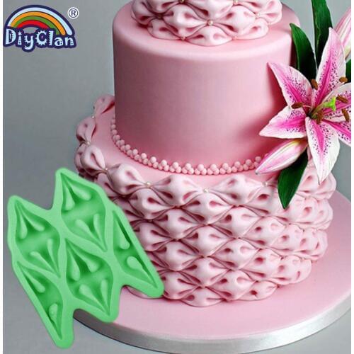 Creative Silicone Mold For Cake Decorating Chocolate Fondant Molds Sugarcraft Mastic Cake Border Resin Mould Kitchen Baking