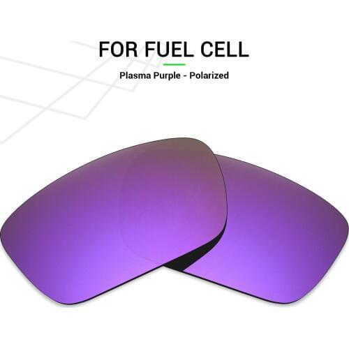 Mryok Anti-Scratch POLARIZED Replacement Lenses for Oakley Fuel Cell Sunglasses Plasma Purple