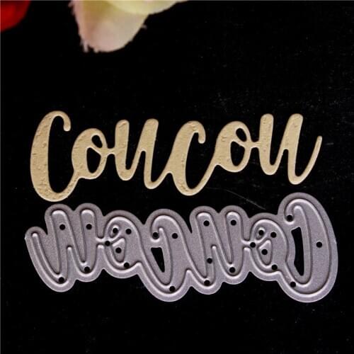 French word Metal Cutting Dies for Diy Scrapbooking Die Cut New 2018 Cuts for Paper Card Making Craft Embossing I love you