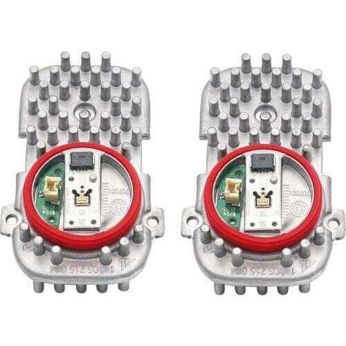 2Pcs LED Light Insert Diode Module For-BMW X5 X3 3 6 Series E92 E93 F06 F12 Headlight Control Unit 63117263051
