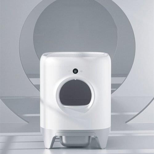 Fully Enclosed Cat Cleaning Litter Box Automatic Smart Cats Toilet Deodorant Electric Kitty Poop Tray Anti-splash Sandbox Supply