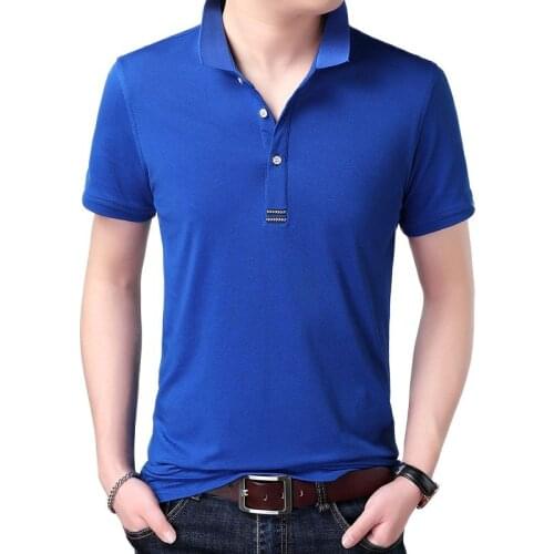 2021 polo shirt mens summer stretch shorts sleeves polo luxury business suit mens shirt brand M-4XL