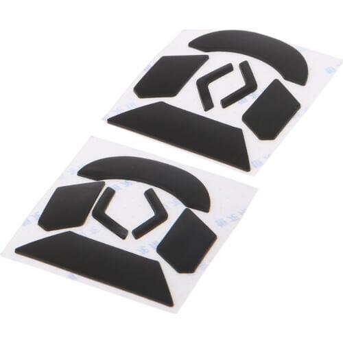 2 Sets 0.6mm Thickness Replacement Mouse Feet Skates for Logitech G903