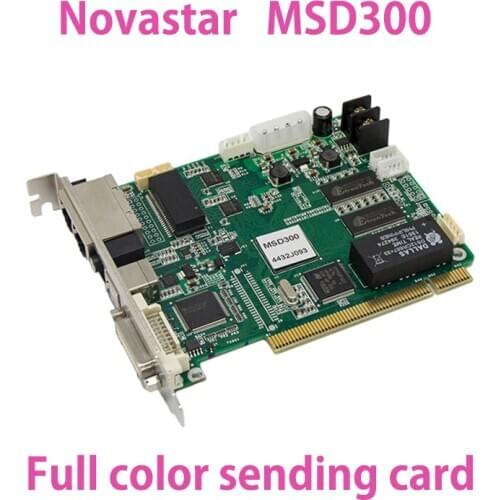 Led Advertising Screen Novastar Sending Card MSD300 Video Controller for Screen Panel Support MRV328 366 336