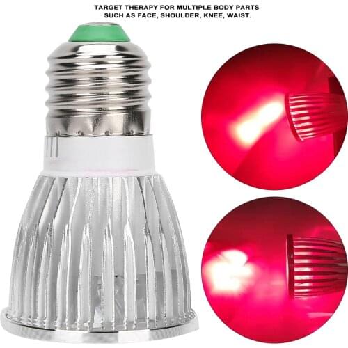 5W Infrared Light Therapy Lamp Bulb Red Light Physiotherapy Back Shoulder Knee Waist Pain Relief Massage Wound Heal Health Care