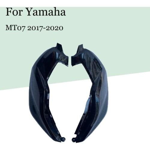 Motorcycle Fuel tank left and right side covers ABS injection fairing For Yamaha MT07 2017 2018 2019 2020 MT-07 Accessories