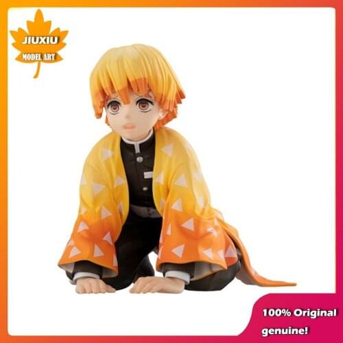 100% Original: Anime Demon Slayer Agatsuma Zenitsu Palm model Action Figure Anime Figure Model Toy Figure Collection Doll Gift