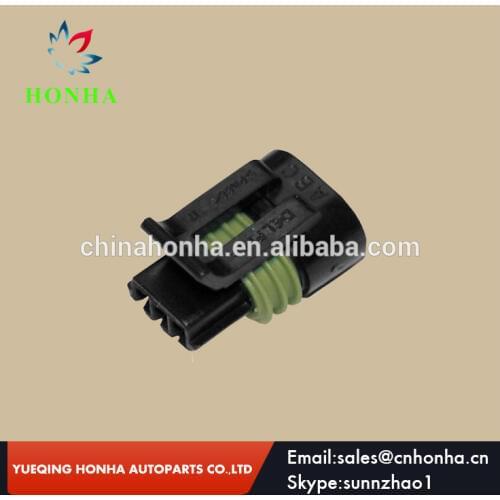 12162182 3Pin Female Male Sealed Sensor Connectors Electrical Housing Auto Connector