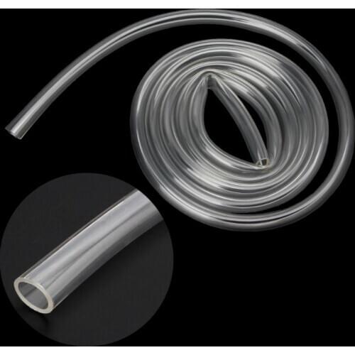 2m High Quality Transparent Soft Plumbing Hoses PVC Tube 9.5X12.7mm Pipe Water Pump Flexible Tube for Computer PC Water Cooling