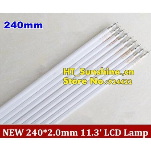 20PCS Free Shipping 11.3 inch 4:3 lcd screen LCD CCFL lamp backlight 240MMx2.0mm for 11.3 inch screen CCFL light