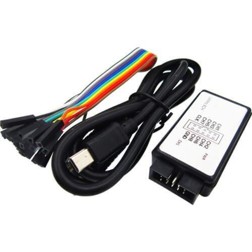 5sets New Arrival USB Logic Analyze 24M 8CH, MCU ARM FPGA DSP debug tool