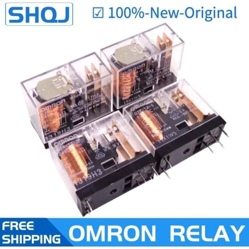 5PCS OMRON RELAY G2R-1A-E-12VDC G2R-1A-E-24VDC G2R-1A-E 12V 24V 16A 6PIN Brand new and original relay