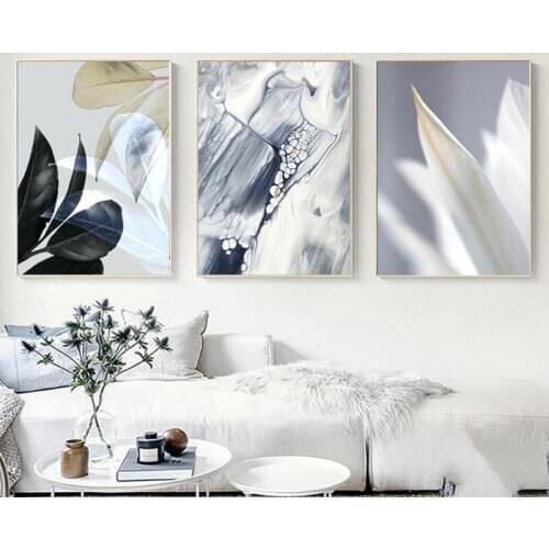 5D Diy Diamond Painting Black Leaf Botanical Handmade Mosaic Full Square Round Drill Embroidery Sale Wedding DecorationsZP-2952