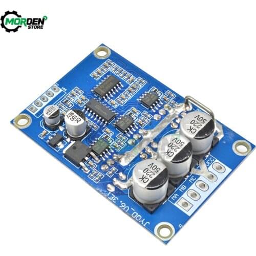 DC 12V-36V 500W PWM DC Brushless Motor Controller No Hall Motor Balancing Automotive Balanced BLDC Driver Control Board Dropship