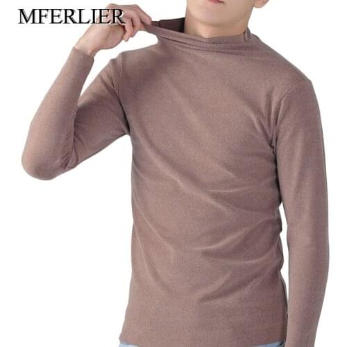 Spring winter men tshirt 5XL 6XL 7XL 8XL 9XL Bust 160cm warm t shirt men 4 colors