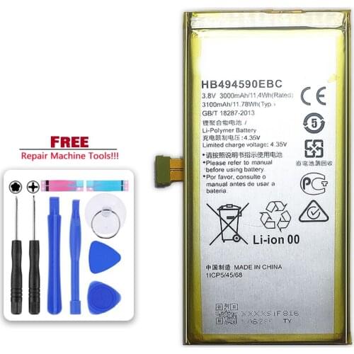 HB494590EBC Battery For Huawei Honor 7 Battery Glory PLK-TL01H ATH-AL00 PLK-AL10 Battery