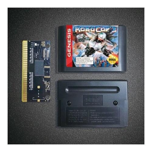 RoboCop 3 - 16 Bit MD Game Card for Sega Megadrive Genesis Video Game Console Cartridge