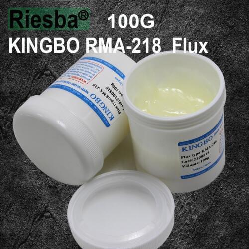 KINGBO RMA-218 bga Solder Flux Paste Solder 100g for SMT Reballing