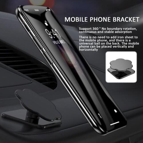 Magnetic Car Phone Holder Air Vent Stand Magnet Dashboard Car Mount Desk Wall Sticker Mobile Phone Car Support Holder