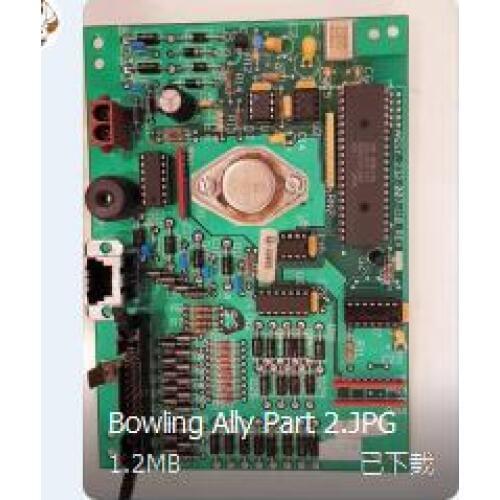 AMF Bowling Assy Mother Board CPU 232-007-110