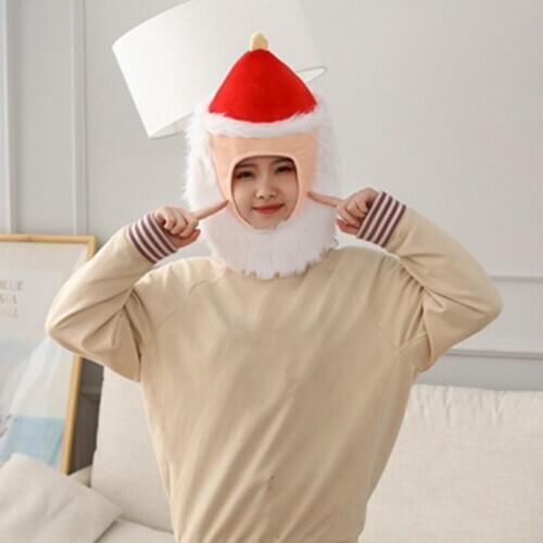 Cute Cartoon Soft Warm Plush Hat Beanie Head Cap Cosplay Party Photo Props Gift