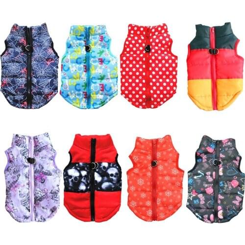 Dog Clothes Warm Pet Clothing For Small Dog Coat Jacket Puppy Winter Pet Clothes For Dogs Costume Vest Apparel Chihuahua
