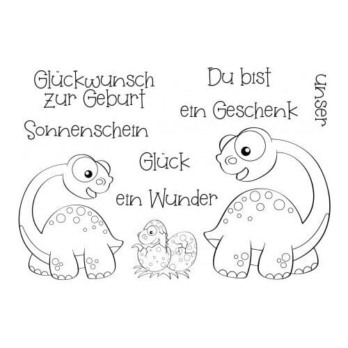 German Words Clear Silicone Stamp/Seal for DIY scrapbooking/photo album Decorative clear stamp sheets ST0600