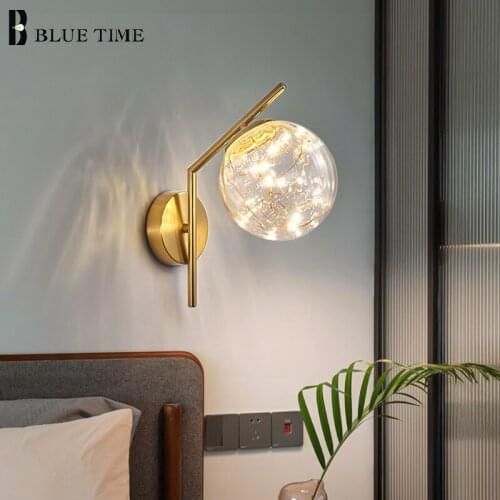 Modern Simple LED Wall Lights for Bedside Lights Living Room Bedroom Aisle Corridor Lights Home Indoor Decor Lighting Wall Lamps