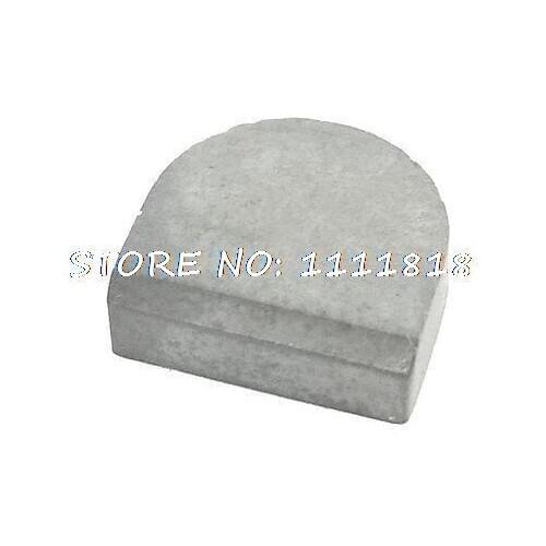 YW1 10mm Dia Semi Circle Milling Lathe Brazed Tool Bit Cemented Carbide Insert