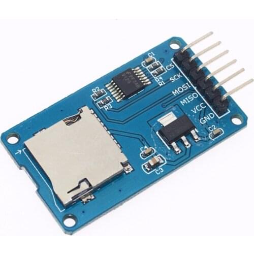 1PCS Micro SD Storage Expansion Board Mciro SD TF Card Memory Shield Module SPI For Arduino Promotion