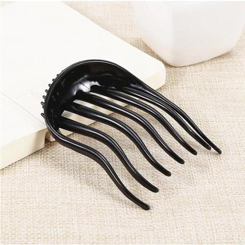 1Pc Ponytail Inserts Hair Clip Bun Maker Bouffant Volume Wedding Hair Comb Women Fluffy Pony Tail Styling Tools