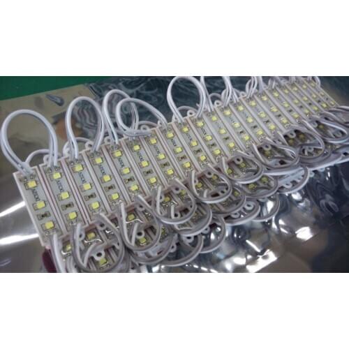 2000pcs Small size LED Advertising module lighting Mini 3LED SMD 2835 LED Modules IP65 Waterproof DC12V backlight sign